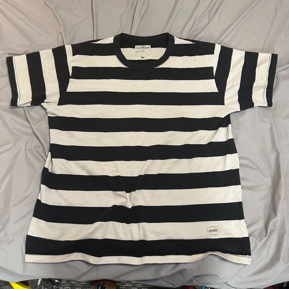Black and white striped T-shirt